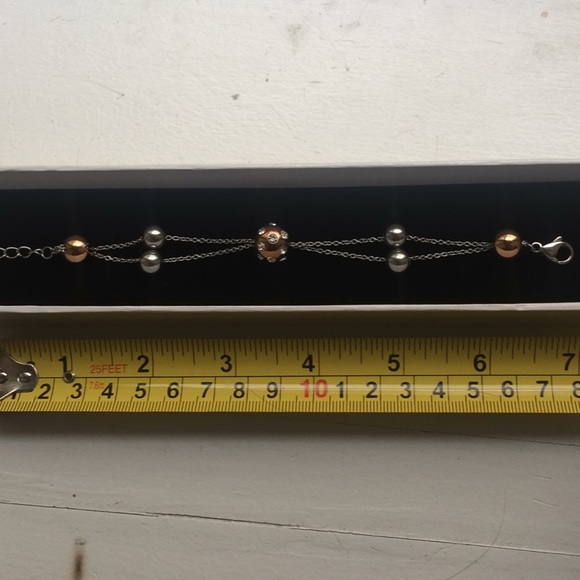 Gold and silver colors bracelet - Picture 4 of 5